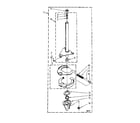 Kenmore 11081362640 brake and drive tube diagram