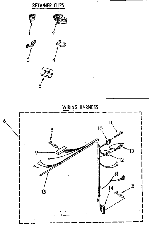 Wiring harness parts
