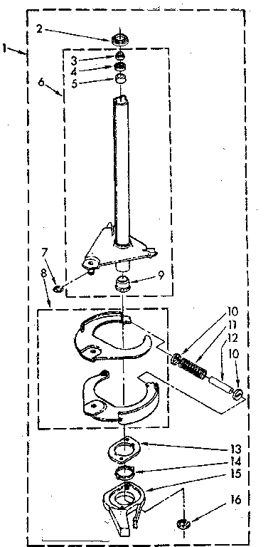 Brake and drive tube parts