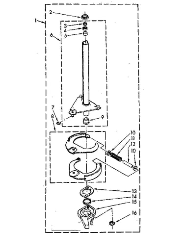 Brake and drive tube parts