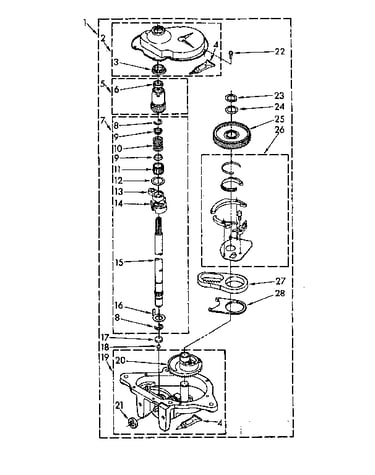 Gearcase parts