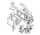 Kenmore 7479977710 oven section diagram