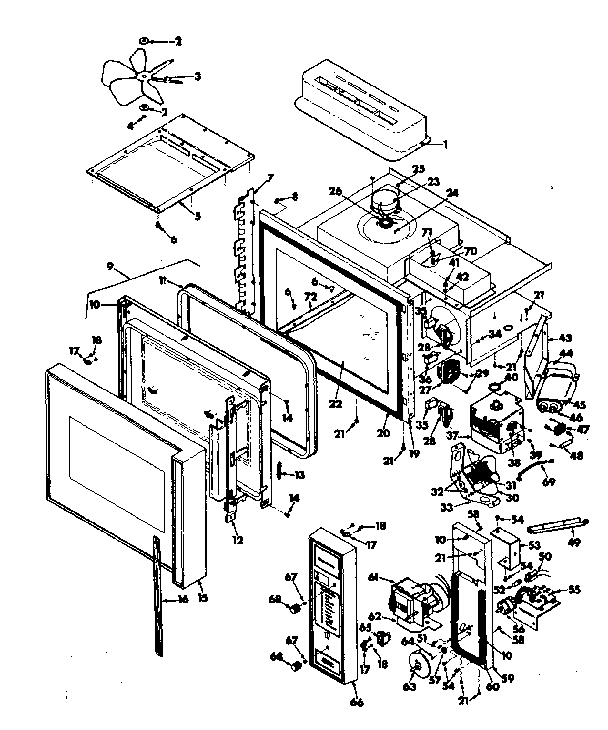 Oven section