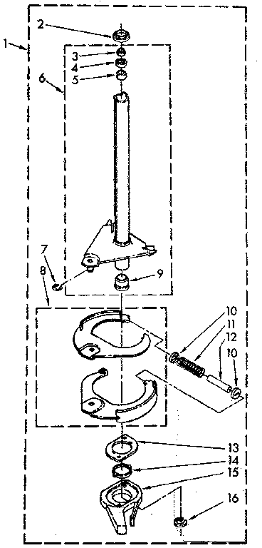 Brake and drive tube parts
