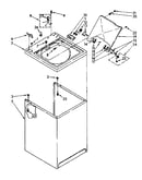 Top and cabinet parts