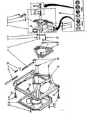 Machine base parts