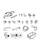 Ice maker installation parts kit