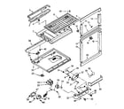 Kenmore 1068730522 breaker and partition parts diagram