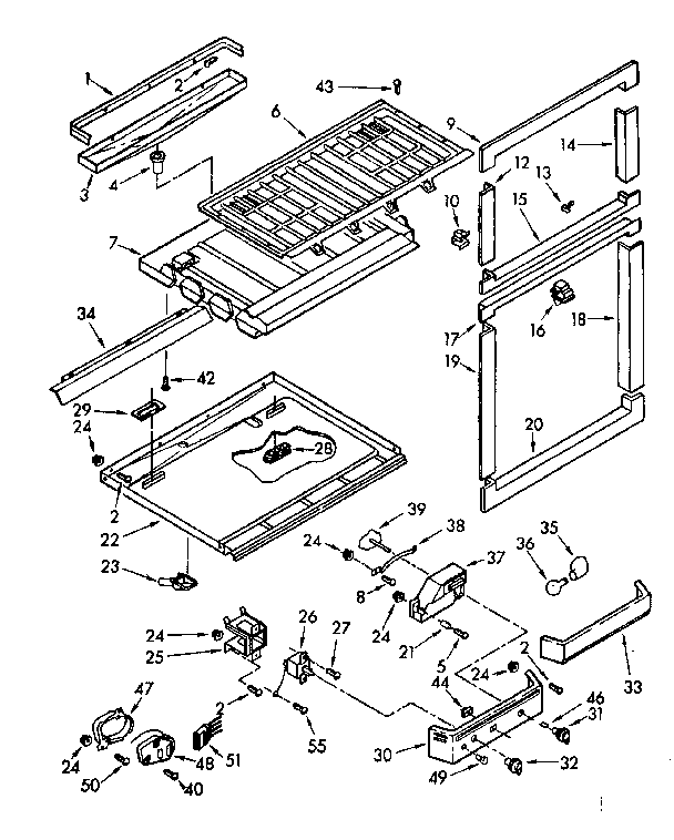 Breaker and partition parts