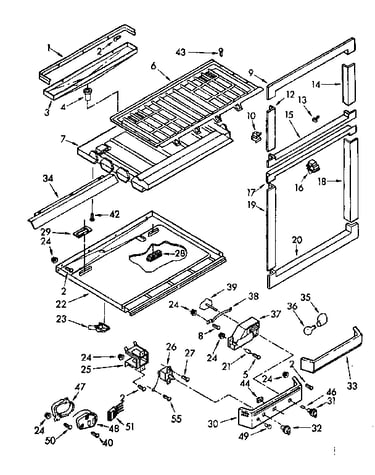 Breaker and partition parts