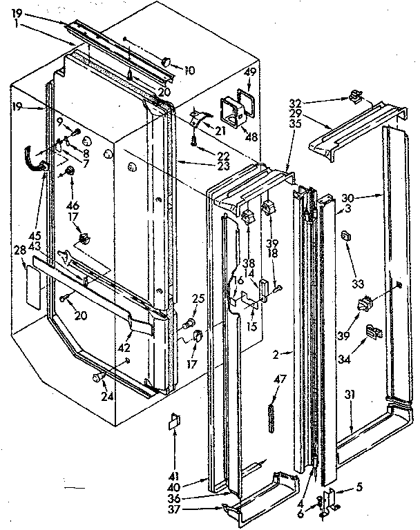 BREAKER AND PARTITION PARTS