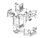 Kenmore 1068556910 air flow parts diagram