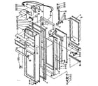 Kenmore 1068556920 refrigerator door parts diagram