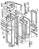 Refrigerator door parts