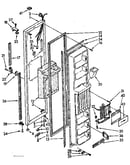 Freezer door parts