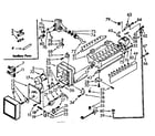 Kenmore 1068556910 icemaker parts diagram