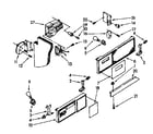 Kenmore 1068556960 air flow and control parts diagram
