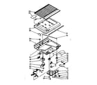 Kenmore 1068656301 compartment separator parts diagram