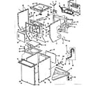 Kenmore 41789395101 cabinet parts, heater diagram