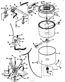 Tubs, water valve, lid switch
