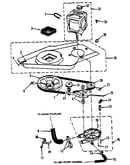 Washer drive system, pump