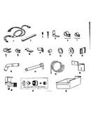 Ice maker installation parts kit