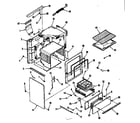 Kenmore 9117298510 body section diagram
