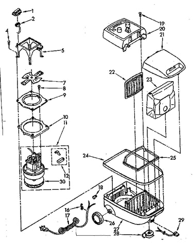 Vacuum cleaner parts