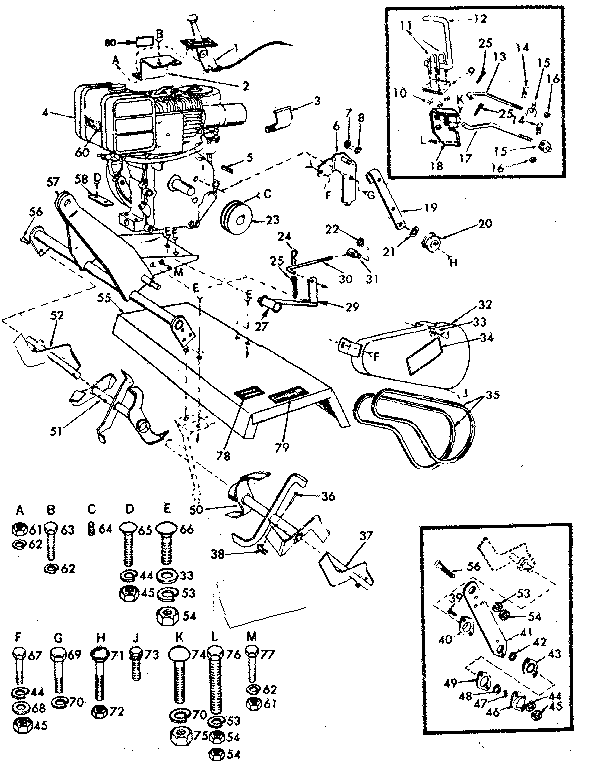 Engine and tines
