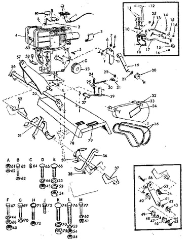 Engine and tines