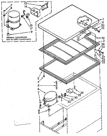 Door and unit parts