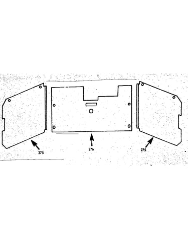Optional oven liner
