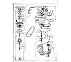Kenmore 1106405501 gearcase and brake diagram