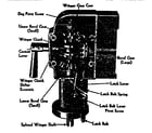 Kenmore 110S-3306 wringer gear diagram