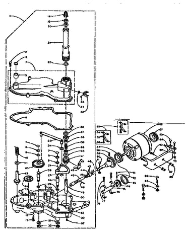 Worm gear and motor