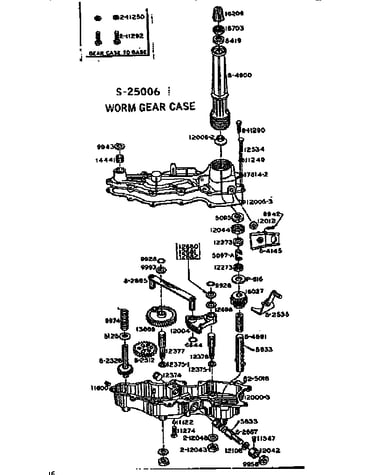 Worm gear