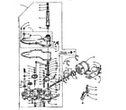 Kenmore 1106202801 worm gear and motor diagram