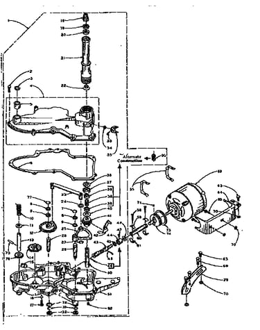 Worm gear and motor