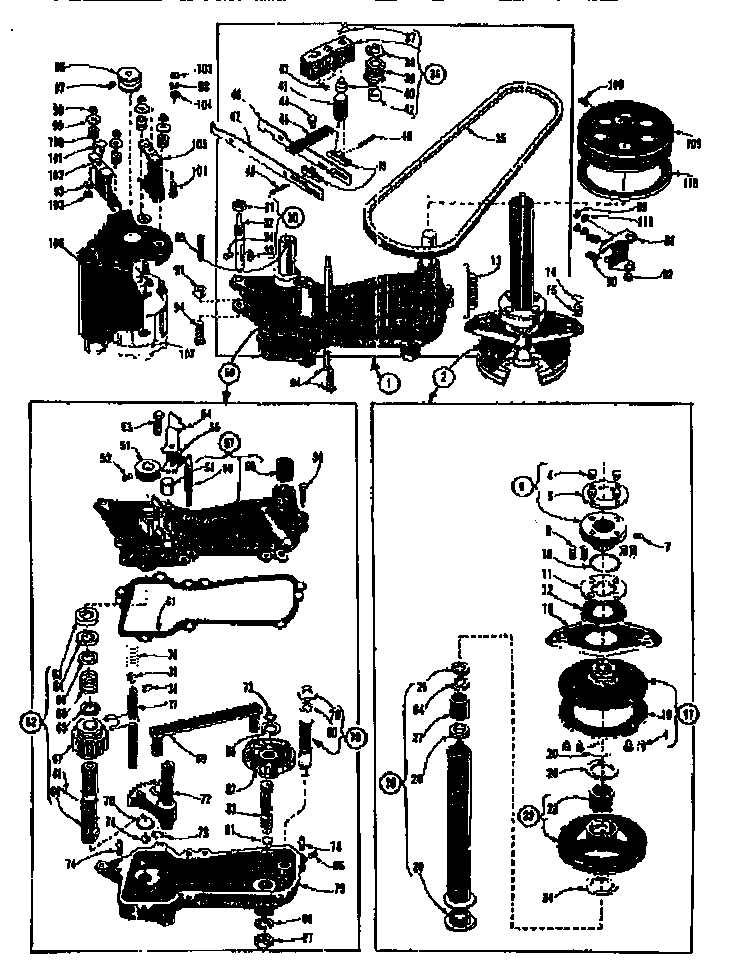 Gearcase/transmission