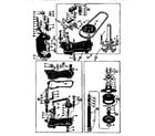 Kenmore 110S-7099 gearcase/transmission diagram