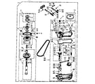 Kenmore 110365013 gearcase diagram