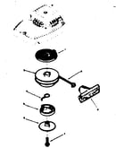 Rewind starter & housing assembly no. 590614