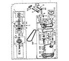 Kenmore 1106824530 gearcase/transmission diagram