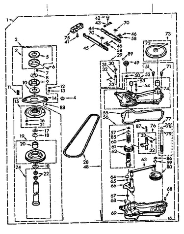 Gearcase/transmission