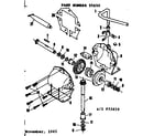 Craftsman 13155653 gear case asm. diagram