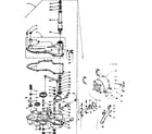 Kenmore 1106302802 worm gear and motor diagram