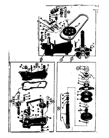 Gearcase and brake