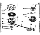 Tractor Accessories 590291 rewind starter diagram