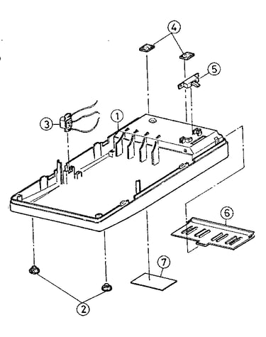 Bottom case assembly