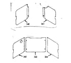 Kenmore 1037986860 optional oven liner kit diagram